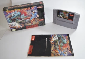 Street Fighter 2 Super Nintendo Snes Ntsc complet CIB ( USA Vidéo Game ) - Picture 1 of 21