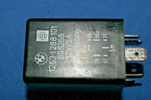 BMW 12631288101 1263-1288101 898268 Relais Drehzahl E28 - Picture 1 of 3