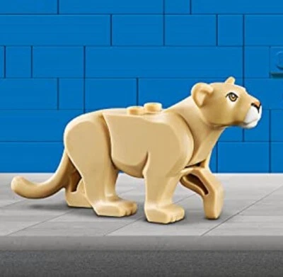 Lioness Lego City Safari Off-Roader Authentic Minifigure Toy 60267 Animal Cute T - Image 1 of 3