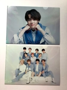 JO1 Official HMV museum Tsurubou Shion & Group The Star Clear File set Limited - Picture 1 of 6