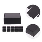 20pcs Black Cardboard Mailer Boxes for Small Business