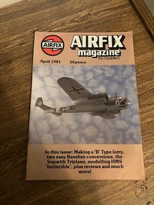 Vintage Back Issue of Airfix - Magazine for Plastic Modellers - April 1981 - Picture 1 of 1