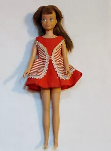VTG ( RARE ) 1963 SKIPPER Doll & Dress Made in BRITISH CROWN COLONY HONG KONG - Picture 1 of 17
