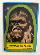 Aust Scanlens 1977 Star Wars Series One Trading Card #71 CHEWBACCA THE WOOKIEE