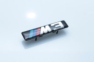 Genuine BMW 3 Series E46 M3 Side Grille Emblem 72127900605