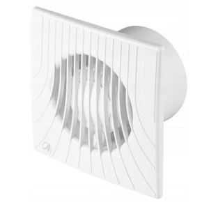 Ventilador extractor de baño de 6 pulgadas 150 mm montado en la pared blanco - Imagen 1 de 2