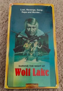Wolf Lake VHS Cult Horror Thriller Killer Movie Rare Tape HTF OOP - Picture 1 of 3