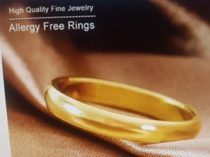 rosegoldener Bandring für Männer - Bild 1 von 3