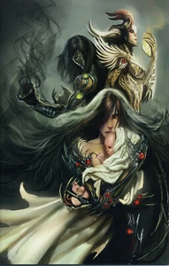 FIRST BORN #3 VIRGIN-VARIANT tedesco WITCHBLADE lim.111 Ex.COMIC ACTION DARKNESS - Foto 1 di 1