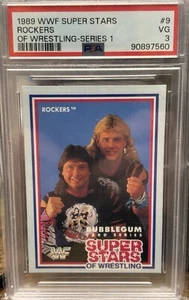 1989 WWF Market Scene Series 1 Rockers HBK SHAWN MICHAELS TRUE RC PSA 3 RARE!!! - Picture 1 of 2