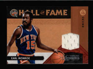 EARL MONROE 2009/10 TIMELESS TREASURES #7 HALL OF FAME USED JERSEY #18/50 BC2712