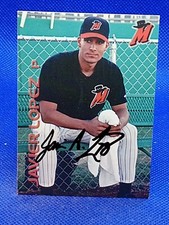 AUTOGRAPH AUTO Javier Lopez 2000 Grandstand #32