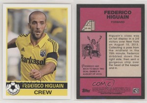2014 Topps MLS 1976-77 English Footballers Federico Higuain #EF-FH