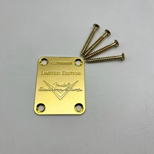 Placa de Cuello de Guitarra Edición Limitada Pro 60 Aniversario Corona California Oro - Imagen 1 de 10