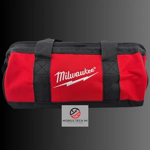 NEW Milwaukee M12 13" x 7" x 5" Contractor Subcompact Tool Bag Canvas Case 12V - Picture 1 of 5