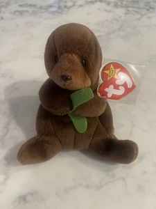 1995 TY Seaweed the Otter Beanie Baby Retired Mix Match Tag - Bild 1 von 6