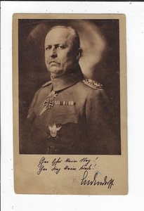 WWI German General Erich Ludendorff Postcard p2314 - Picture 1 of 2