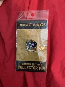 Prendedor de coleccionista exclusivo de Wincraft de Fanatics Fest 2025 NFL NY GIANTS vs NY JETS - Imagen 1 de 2