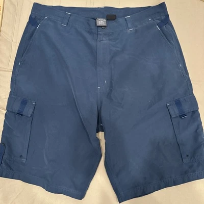 Vintage Oakley Shorts Mens XXL Sky Blue Software Cargo Gorp Outdoor Y2K Baggy - Image 1 of 4