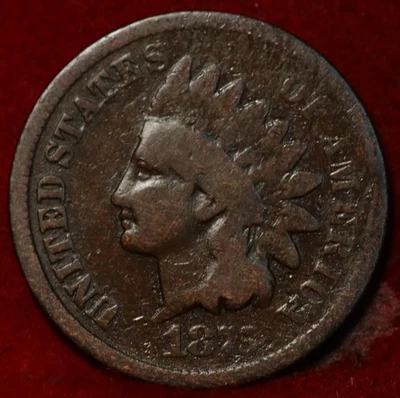 1875 Philadelphia Mint Indian Head Cent - Image 1 of 2