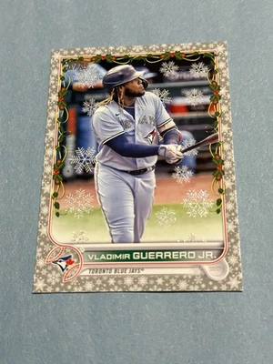 2022 Topps Holiday - Vladimir Guerrero Jr. #HW10 Metallic Snowflake - Image 1 of 2