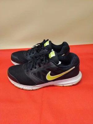 Nike Downshifter 6 Men’s 11 Running Shoes Black & Neon Green 684652-007  - Image 1 of 4
