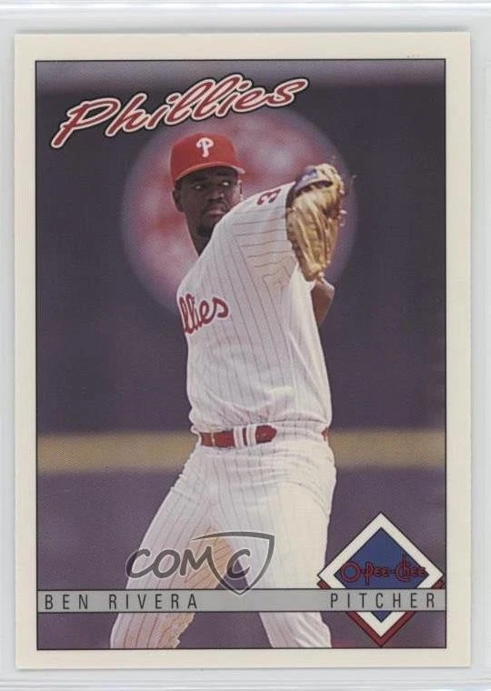 1993 O-Pee-Chee Ben Rivera #330 - Image 1 of 2