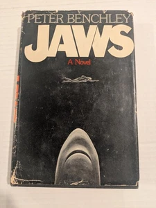 Jaws by Peter Benchley 1974 DoubleDay Hc/Dj - Imagen 1 de 10