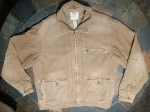 Vintage American Eagle Outfitters braune Cord Sherpa gefütterte Chore Jacke Größe XL - Bild 1 von 18