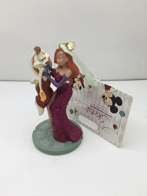 Cuaderno de bocetos 2014 de la tienda Disney que enmarcó a Roger Rabbit y Jessica adorno retirado Foto 1 de 4