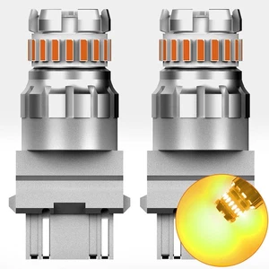Luz de estacionamiento LED de señal de giro ámbar 3157 para bombillas Toyota Corolla Tacoma Tundra - Imagen 1 de 12