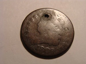 1809 Classic Head Half Cent - Picture 1 of 3