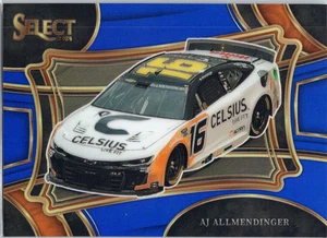 2024 Select Racing AJ Allmendinger Pit Road Blue Prizm 174/175 Nascar - Picture 1 of 2
