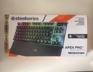 SteelSeries Apex Pro Tkl Mechanical Gaming Keyboard - UK English 2023 Layout - Picture 1 of 2