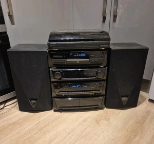 Kenwood RX-29 Sistema HiFi DP-R49 Multi 1 Bit DAC Reproductor de CD LS-29 Altavoces PROBADOS - Imagen 1 de 9