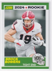 2024 Panini Score Brock Bowers Rookie Las Vegas Raiders #10 - Bild 1 von 2