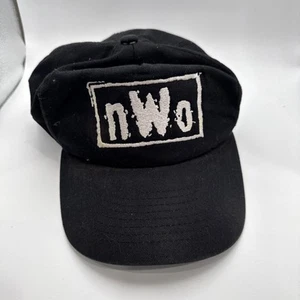 Cappello uomo vintage nWo nuovo ordine mondiale WCW WWF doppio lato cucito anni 90 - Foto 1 di 8