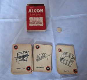 Vintage Alcon Construction Kit 1950's TRIX Card Game - Use alongside Alcon kit - Picture 1 of 3