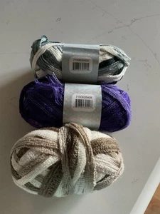 Sundance Frill ruffle mesh yarn, Lot of 3, Skeins. NEW, 3.5oz, 25 Yds Each Skein - Picture 1 of 5