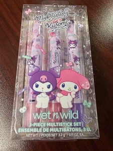 Wet n Wild x Sanrio My Melody Kuromi 3-teiliges Multistick Set - Limited Edition - Bild 1 von 1