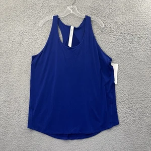 NWT Lululemon Essential Tank Pleated Larkspur Blue Athletic Racerback Women's 14 - Picture 1 of 7