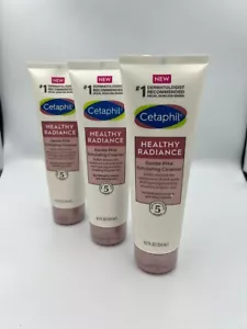 LOT OF 3 Cetaphil Healthy Radiance Gentle PHA Exfoliating Cleanser 4.2oz NEW - Picture 1 of 6