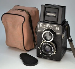 ¡TOTALMENTE REPARADO! CÁMARA UNIVERSAL TLR 6x6 URSS LOMO Lubitel 166, 4,5*6 cm (012) - Imagen 1 de 9