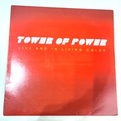 Tower of Power Live and in Living Color LP 1976 BS2924 Warner Bros Rec Untested - Image 1 of 4