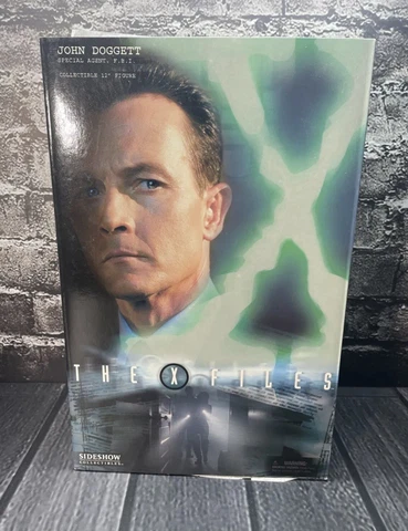 X Files John Doggett Special Agent FBI 12" New Sideshow Collectibles Exclusive Cover