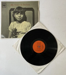 Barbra Streisand  My Name Is Barbra Vinyl Album LP Record 1965 CBS CL 2336 - Picture 1 of 9