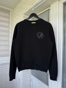 Versace Jeans Sweatshirt Black mans Size S - Picture 1 of 10