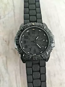 Luminox 3050/3950 44mm Quarz Blackout Herren Datum 200M rund Analog - Bild 1 von 12