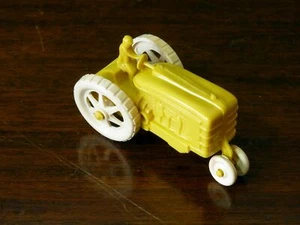 Vintage Rosedale Tudor Rose tractor yellow 1940s 1950s toy narrowcrop good cond. - Picture 1 of 6