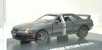 1/64 Tamiya NISSAN SKYLINE GT-R R32 GRIS METAL modelo de coche fundido a presión kyosho Foto 1 de 4